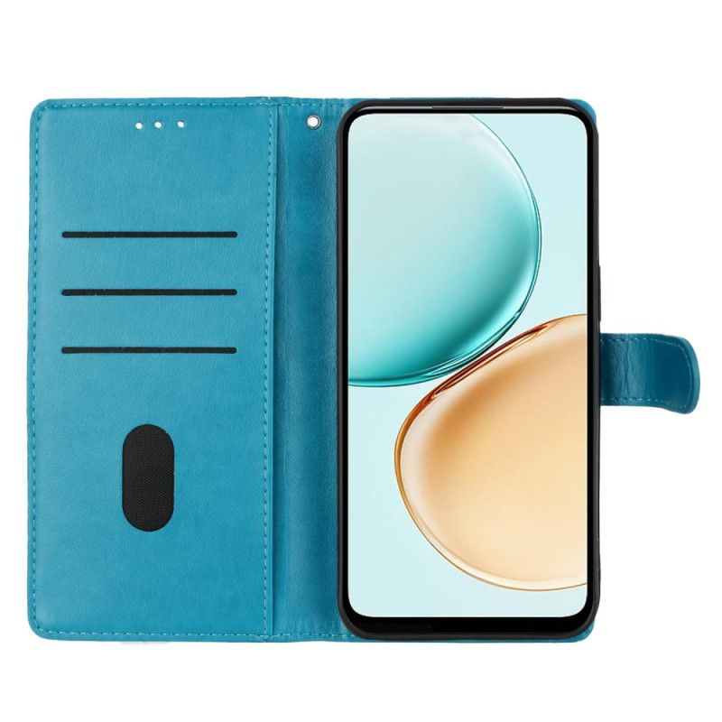 Folio Deksel Xiaomi Redmi Note 15 Pro 5g Blomstergravering