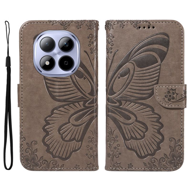 Folio Deksel Xiaomi Redmi Note 15 Pro 5g Grafisk Sommerfugl