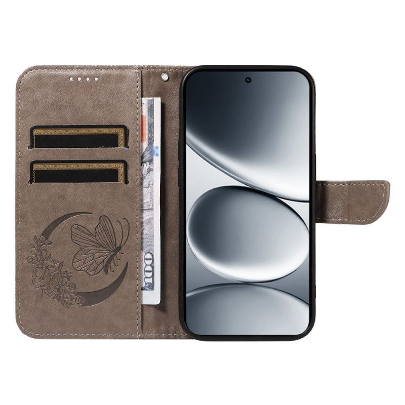 Folio Deksel Xiaomi Redmi Note 15 Pro 5g Grafisk Sommerfugl