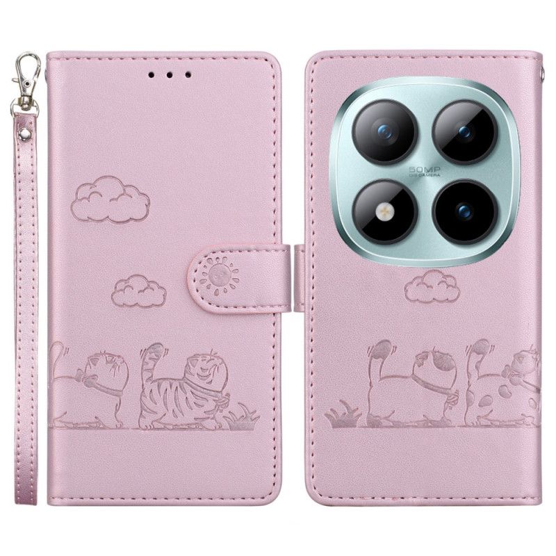 Folio Deksel Xiaomi Redmi Note 15 Pro 5g Kattemotiv