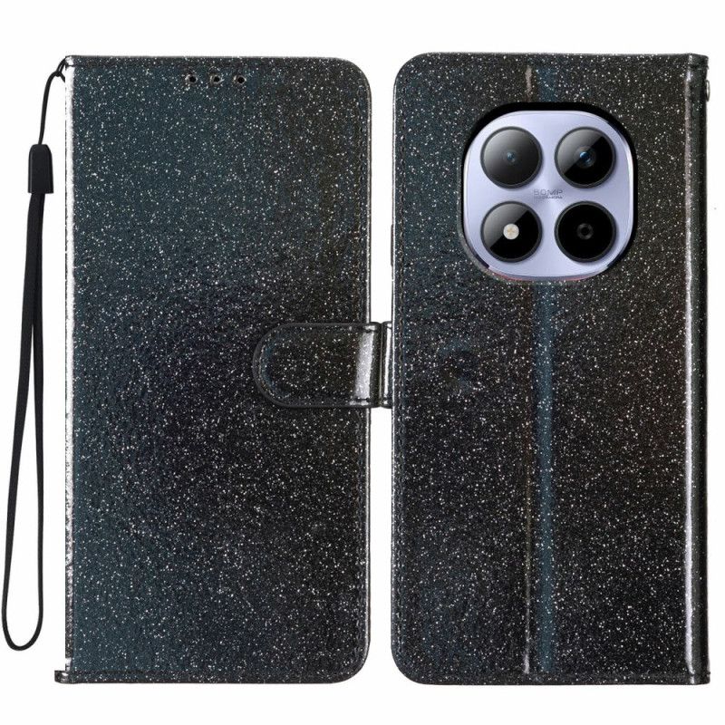 Folio Deksel Xiaomi Redmi Note 15 Pro 5g Paljetter