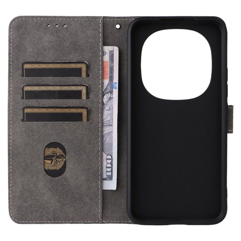 Folio Deksel Xiaomi Redmi Note 15 Pro 5g Rfid-blokkering Og Stropp