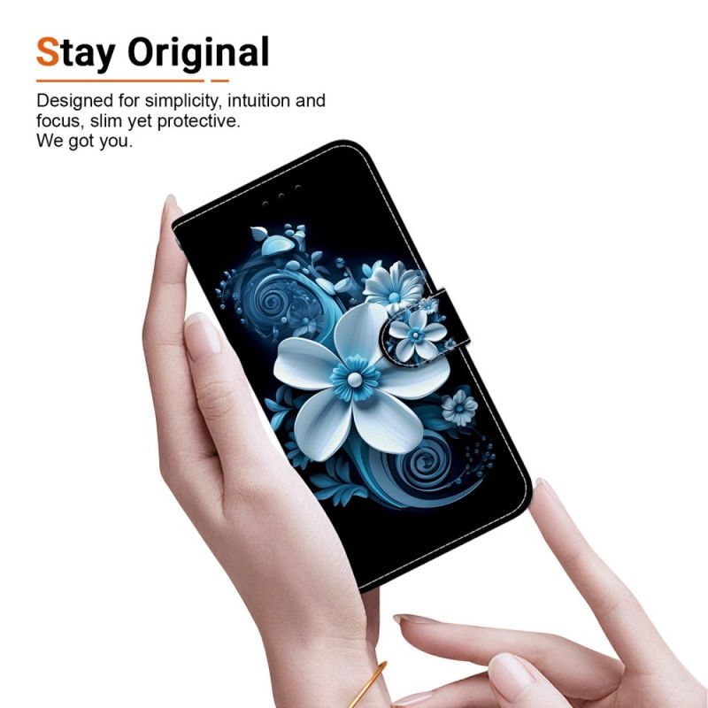 Folio Deksel Xiaomi Redmi Note 15 Pro 5g Svart Orkide