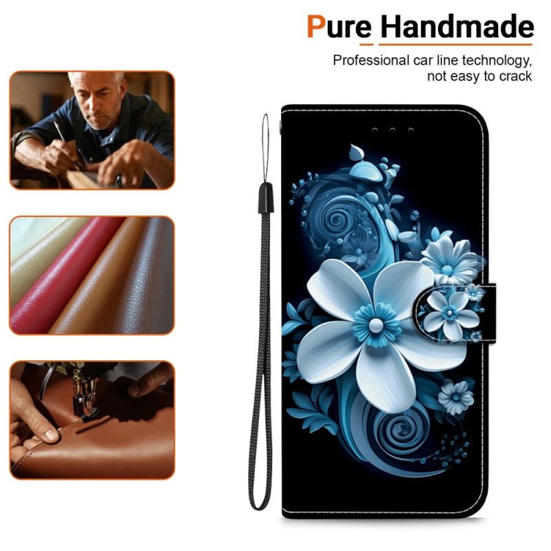 Folio Deksel Xiaomi Redmi Note 15 Pro 5g Svart Orkide