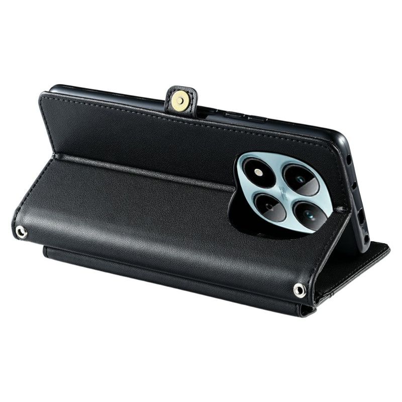 Folio Deksel Xiaomi Redmi Note 15 Pro 5g Veske Beskyttelse Deksel