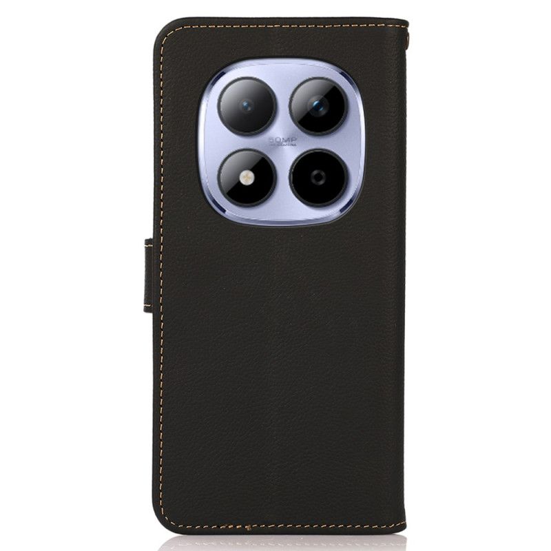 Lærdeksel Folio Deksel Xiaomi Redmi Note 15 Pro 5g Mobildeksel Khazneh