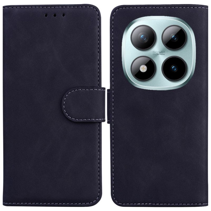 Lærdeksel Folio Deksel Xiaomi Redmi Note 15 Pro 5g Semsket Skinneffekt