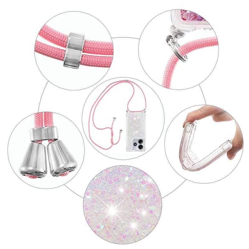 Deksel Xiaomi Redmi Note 14 4g Glitter