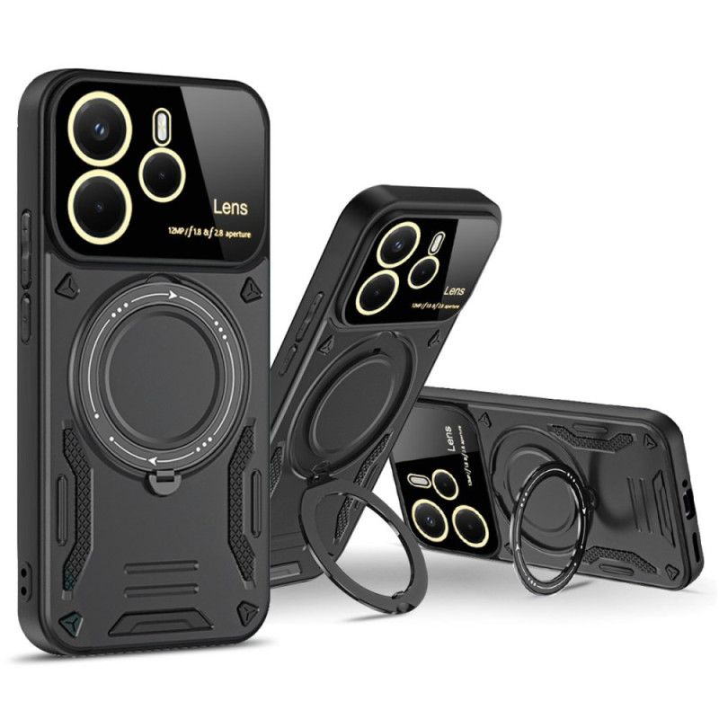 Deksel Xiaomi Redmi Note 14 4g Magnetisk Roterende Stativ