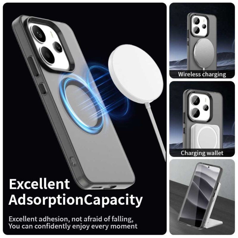 Deksel Xiaomi Redmi Note 14 4g Magsafe-kompatibel Tonet Beskyttelse Deksel