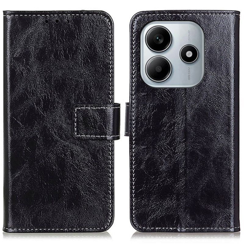 Folio Deksel Til Xiaomi Redmi Note 14 4g Glanset