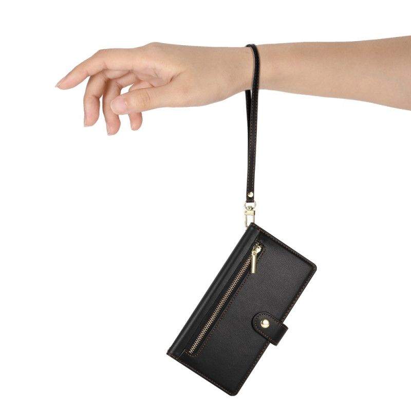 Folio Deksel Til Xiaomi Redmi Note 14 4g Lommebok Og Stropper