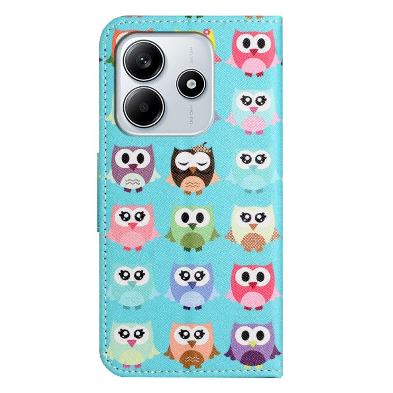 Folio Deksel Til Xiaomi Redmi Note 14 4g Uglegjengen