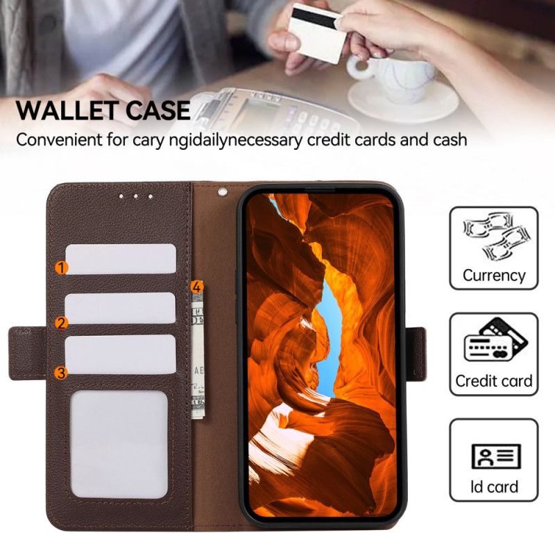 Folio Deksel Xiaomi Redmi Note 14 4g Abeel Beskyttelse Deksel