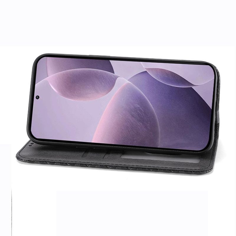 Folio Deksel Xiaomi Redmi Note 14 4g Diamantmønster Med Stropp