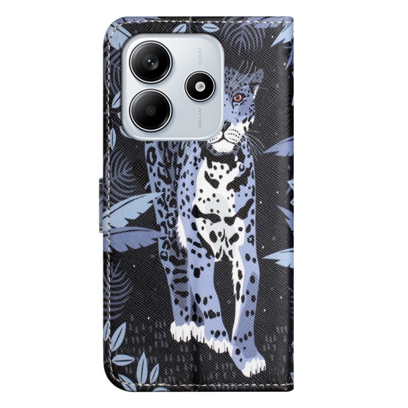 Folio Deksel Xiaomi Redmi Note 14 4g Leopard