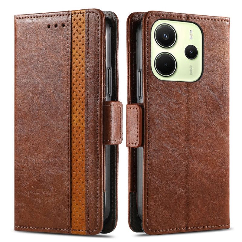 Lærdeksel Folio Deksel Xiaomi Redmi Note 14 4g Caseneo Rfid-blokkering