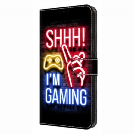 Lærdeksel Folio Deksel Xiaomi Redmi Note 14 4g Mobildeksel Jeg Spiller