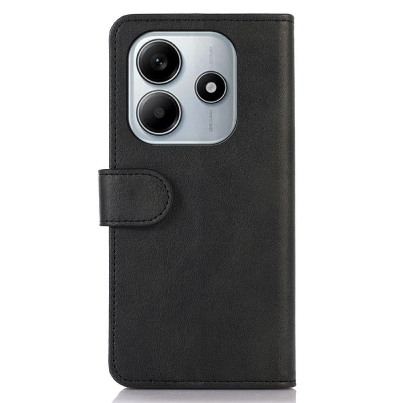 Lærdeksel Folio Deksel Xiaomi Redmi Note 14 4g Mobildeksel Klassikeren