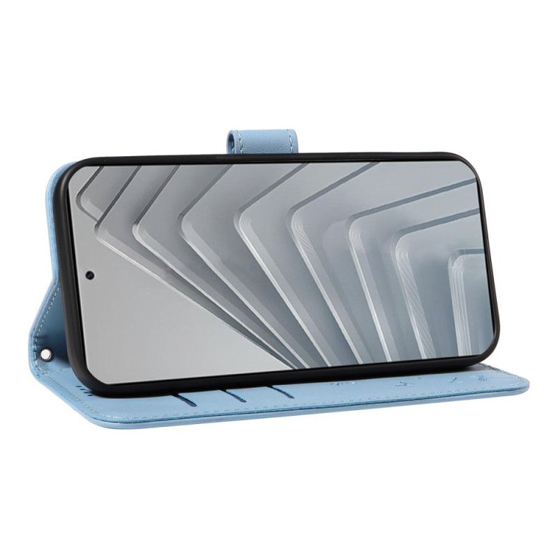 Lærdeksel Folio Deksel Xiaomi Redmi Note 14 4g Mobildeksel Løvetann