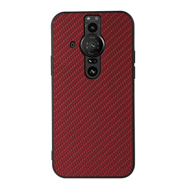 Deksel Til Sony Xperia Pro-I Originalitet Karbonfiberstil