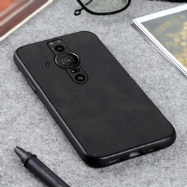 Deksel Til Sony Xperia Pro-I Vintage Kunstskinnjazz