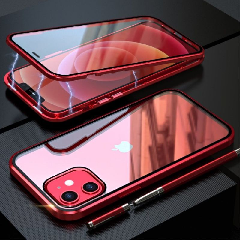 Deksel Til iPhone 12 Mini Anti-fall Luphie Bumper Aluminium