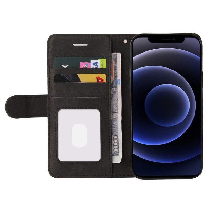 Folio Deksel Til iPhone 12 Mini Bicolor Artistic