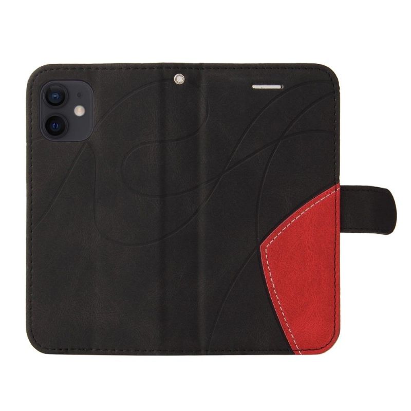 Folio Deksel Til iPhone 12 Mini Bicolor Artistic