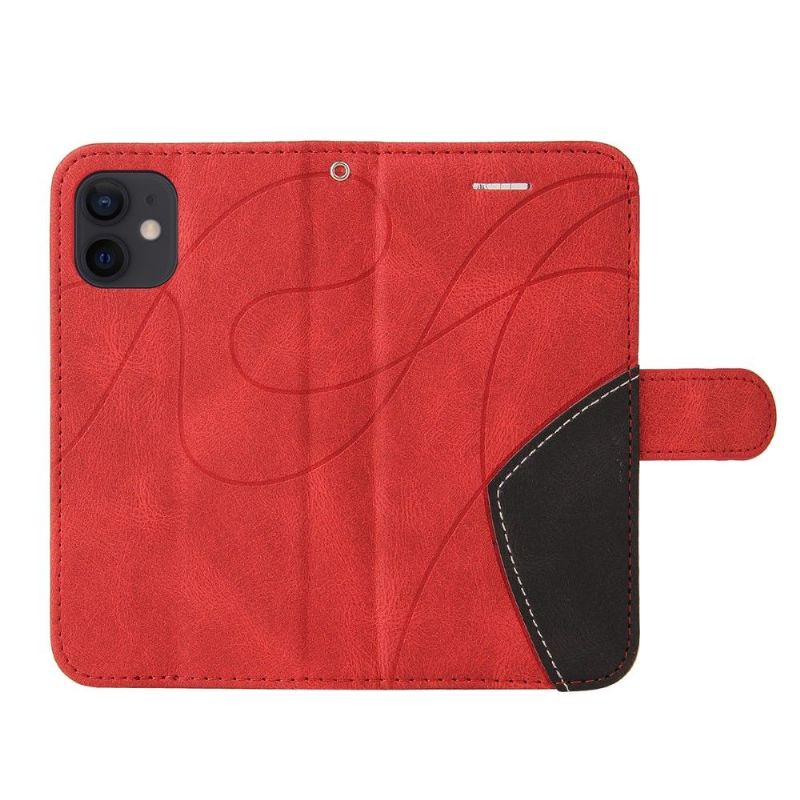 Folio Deksel Til iPhone 12 Mini Bicolor Artistic