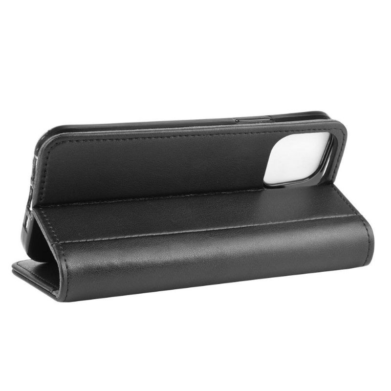 Folio Deksel Til iPhone 12 Mini Premium Skinn