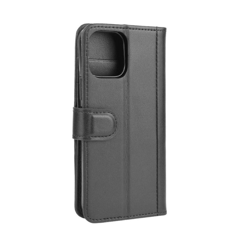 Folio Deksel Til iPhone 12 Mini Premium Skinn