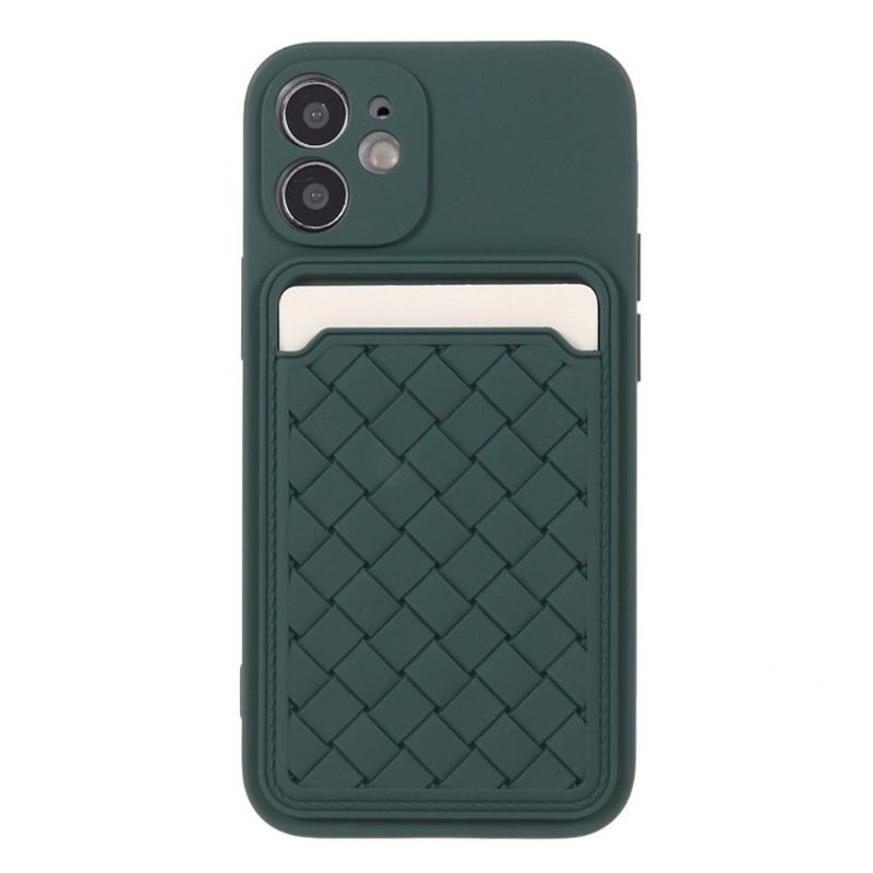 Mobildeksel Til iPhone 12 Mini Silikonkortholder