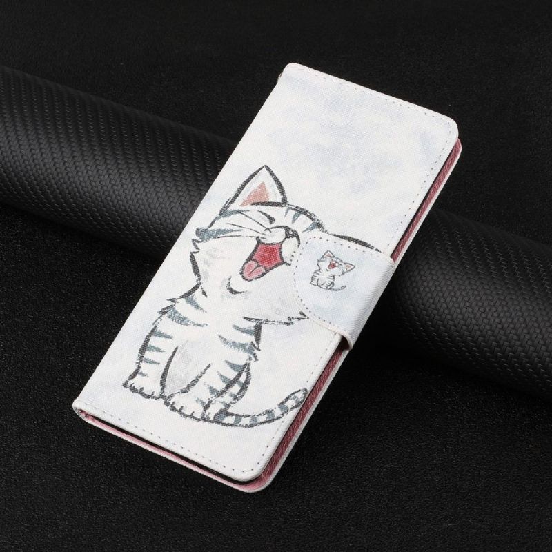 Folio Deksel Til Xiaomi Redmi Note 10 4G / Note 10S Chat-innhold