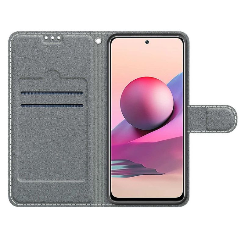 Lærdeksel Til Xiaomi Redmi Note 10 4G / Note 10S Wild Leaves Illustrasjon
