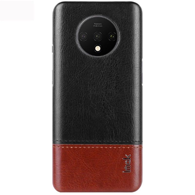 Deksel Til OnePlus 7T Imak Bicolor Imitert Skinn