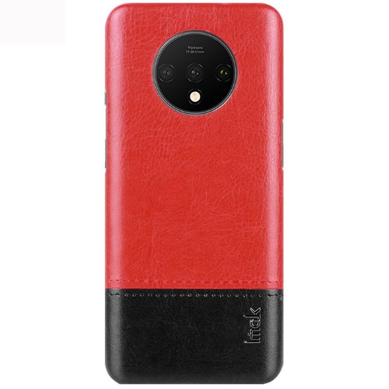 Deksel Til OnePlus 7T Imak Bicolor Imitert Skinn