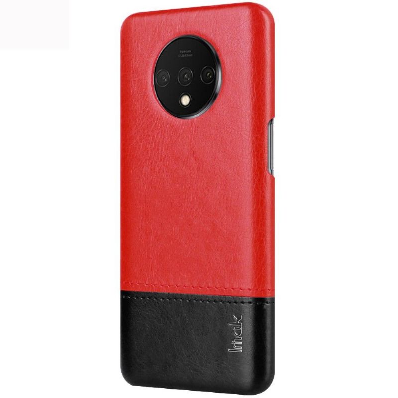 Deksel Til OnePlus 7T Imak Bicolor Imitert Skinn