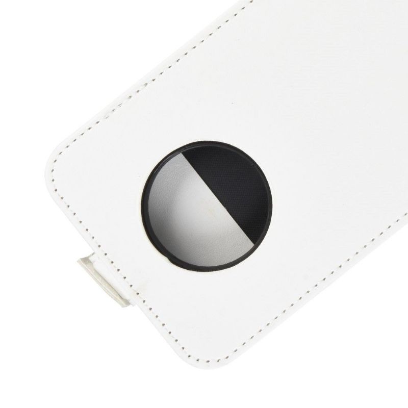 Folio Deksel Til OnePlus 7T Lærdeksel Vertikal I Kunstskinn