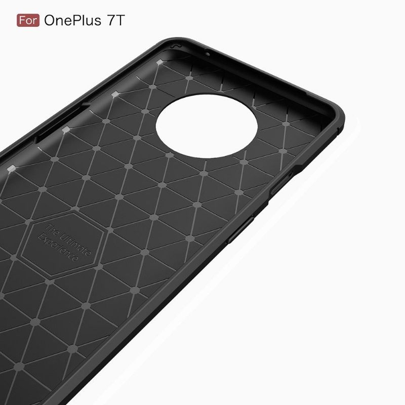 Mobildeksel Til OnePlus 7T Børstet I Gel
