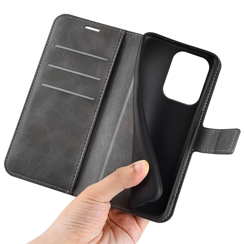 Folio Deksel Oppo Reno 13 5g Skinnstil