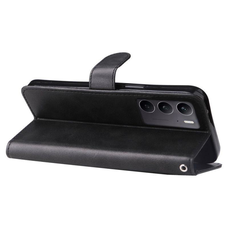 Lærdeksel Folio Deksel Oppo Reno 13 5g Glidelåslomme