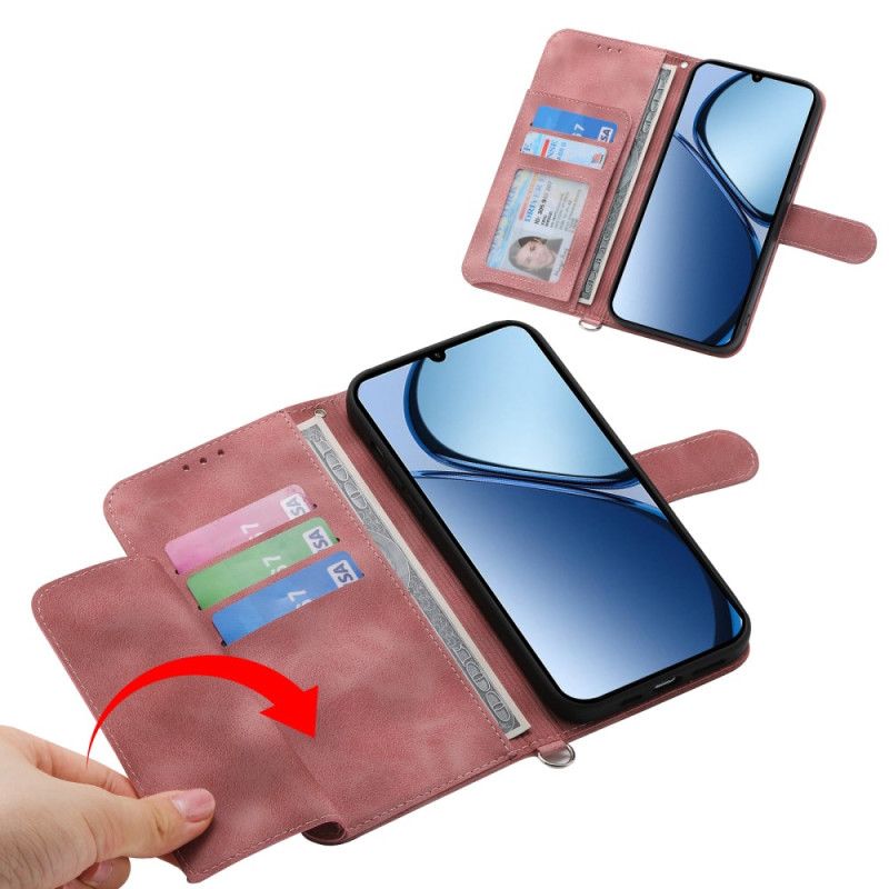 Lærdeksel Folio Deksel Oppo Reno 13 5g Mobildeksel Lommebok Med Mandalamønster