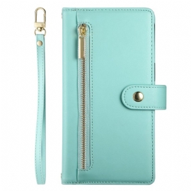 Lærdeksel Folio Deksel Oppo Reno 13 5g Mobildeksel Lommebok Og Stropper