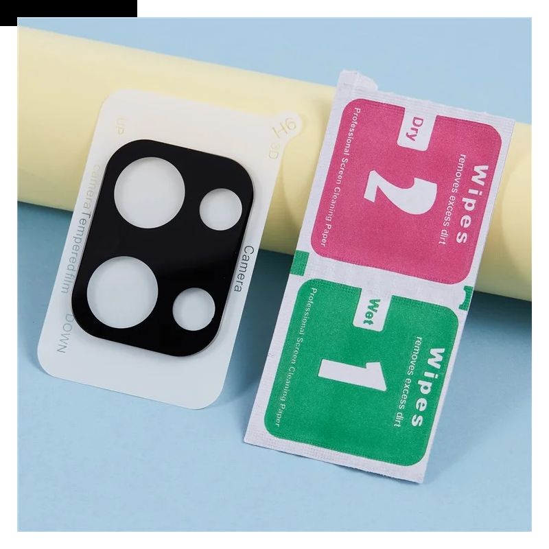 Linsebeskytter I Herdet Glass For Oppo Reno 13 5g (svart Versjon)