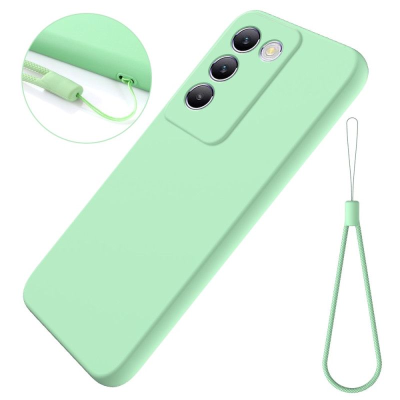 Deksel Vivo V40 Se 5g Flytende Silikon Med Stropp