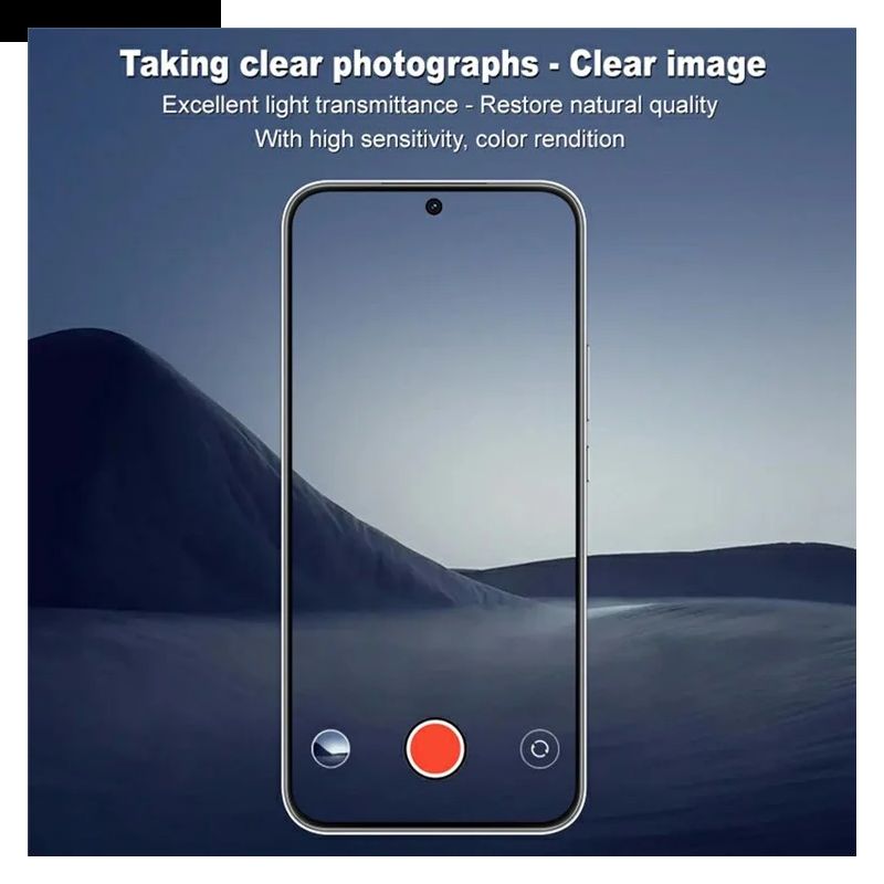 Linsebeskytter I Herdet Glass For Huawei Nova 13 (svart Versjon)