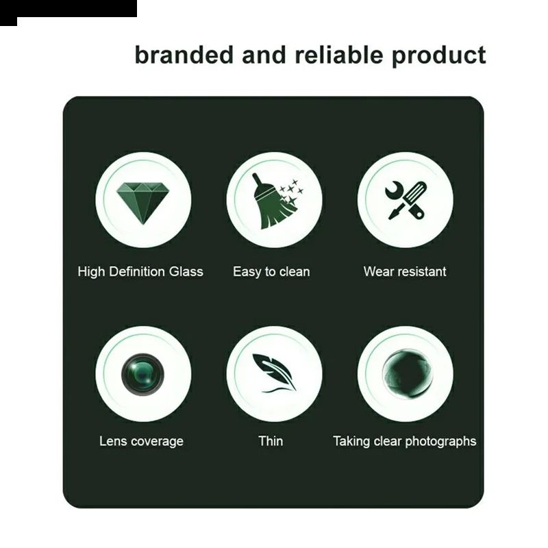 Linsebeskytter I Herdet Glass For Huawei Nova 13 (svart Versjon)