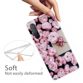 Deksel Til OnePlus Nord CE 5G Rosa Blomst
