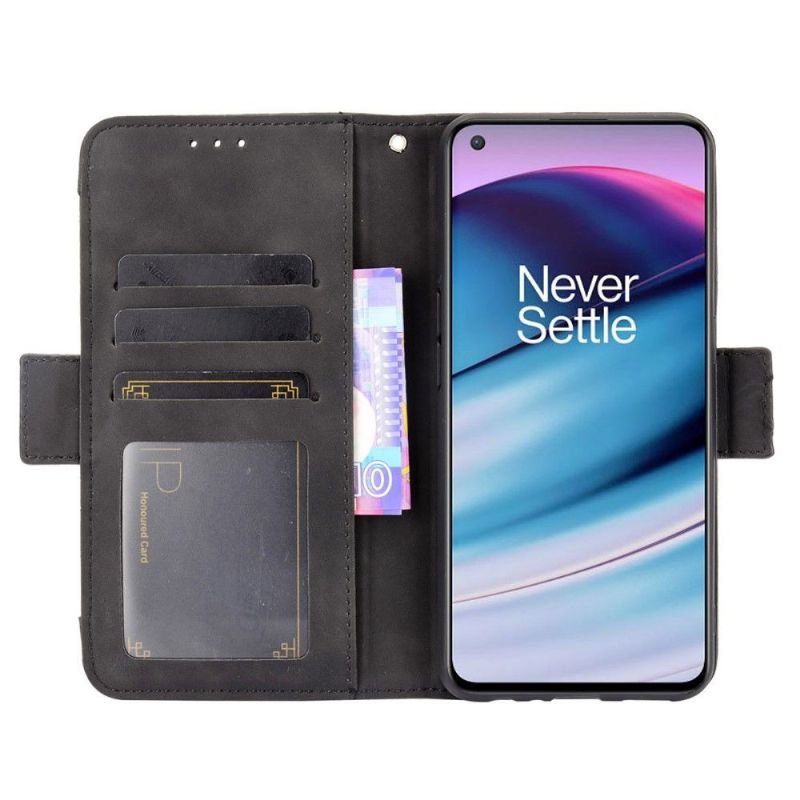 Folio Deksel Til OnePlus Nord CE 5G Premium Med Kortholder